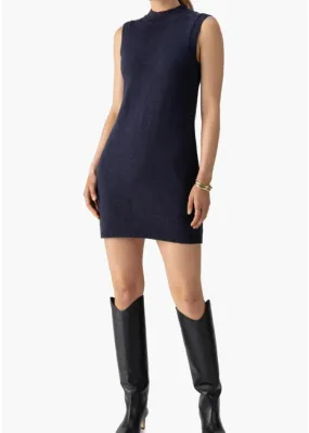 Sanctuary Life Is Easy Sweater Dress- Heritage Navy