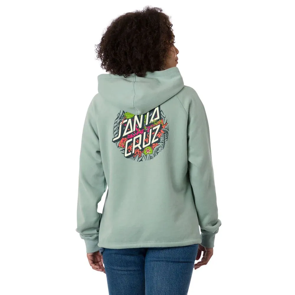 Santa Cruz Women's Asp Flores Hoodie (Sage)