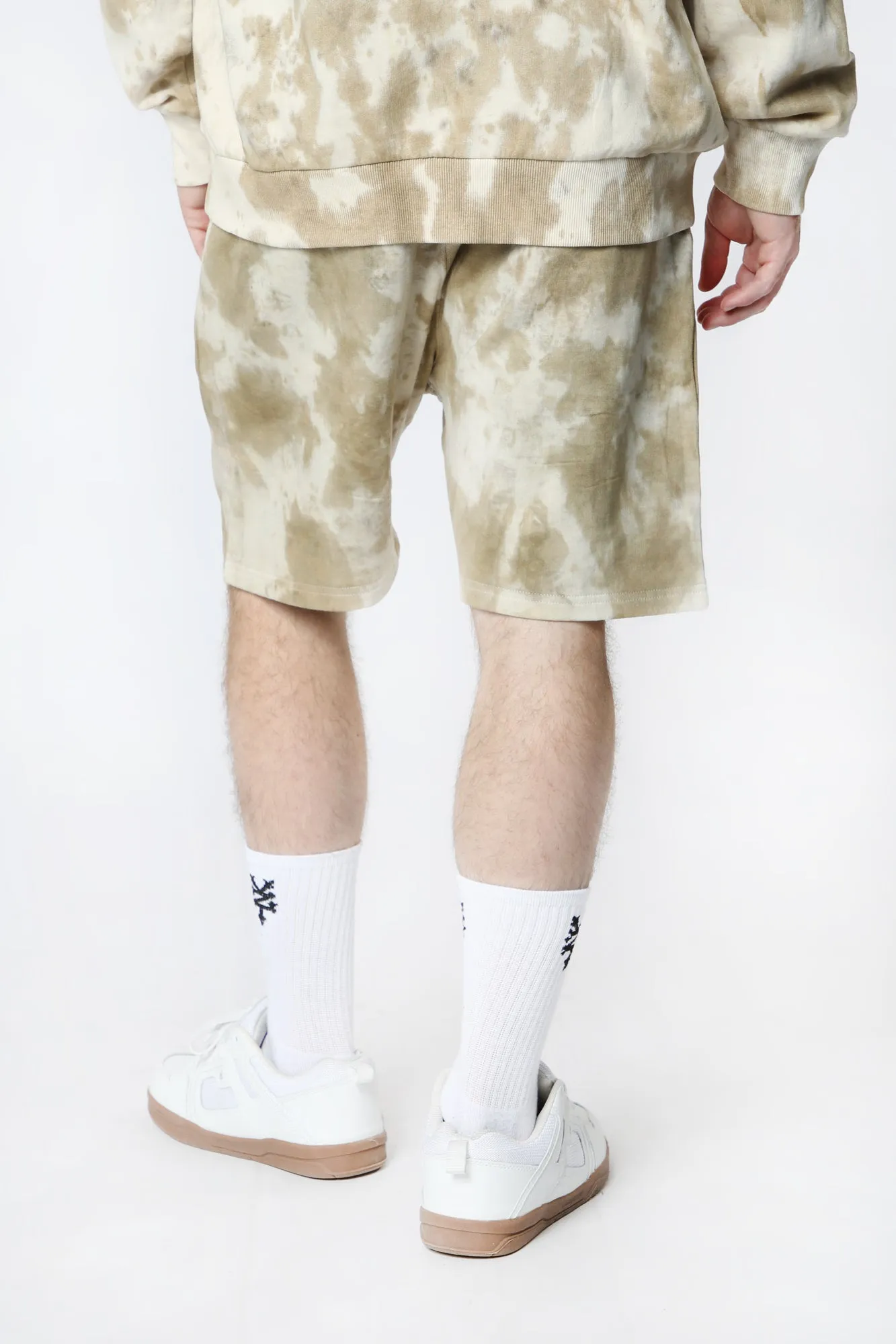 Short En Molleton Tie-Dye Arsenic Homme