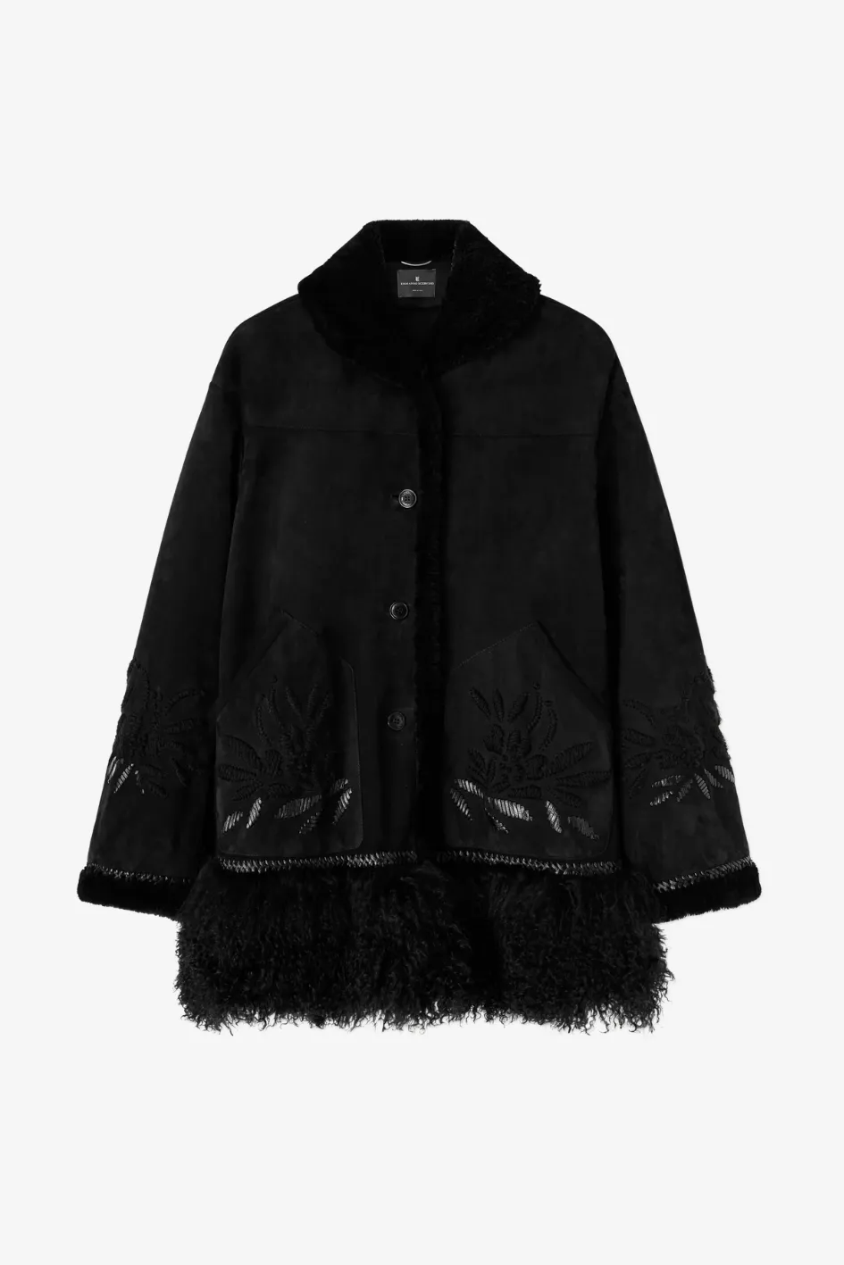 Single breasted Shearling  Coat