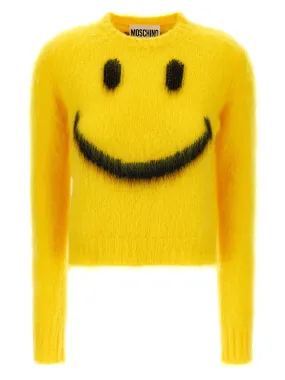 Smiley Sweater, Cardigans Yellow