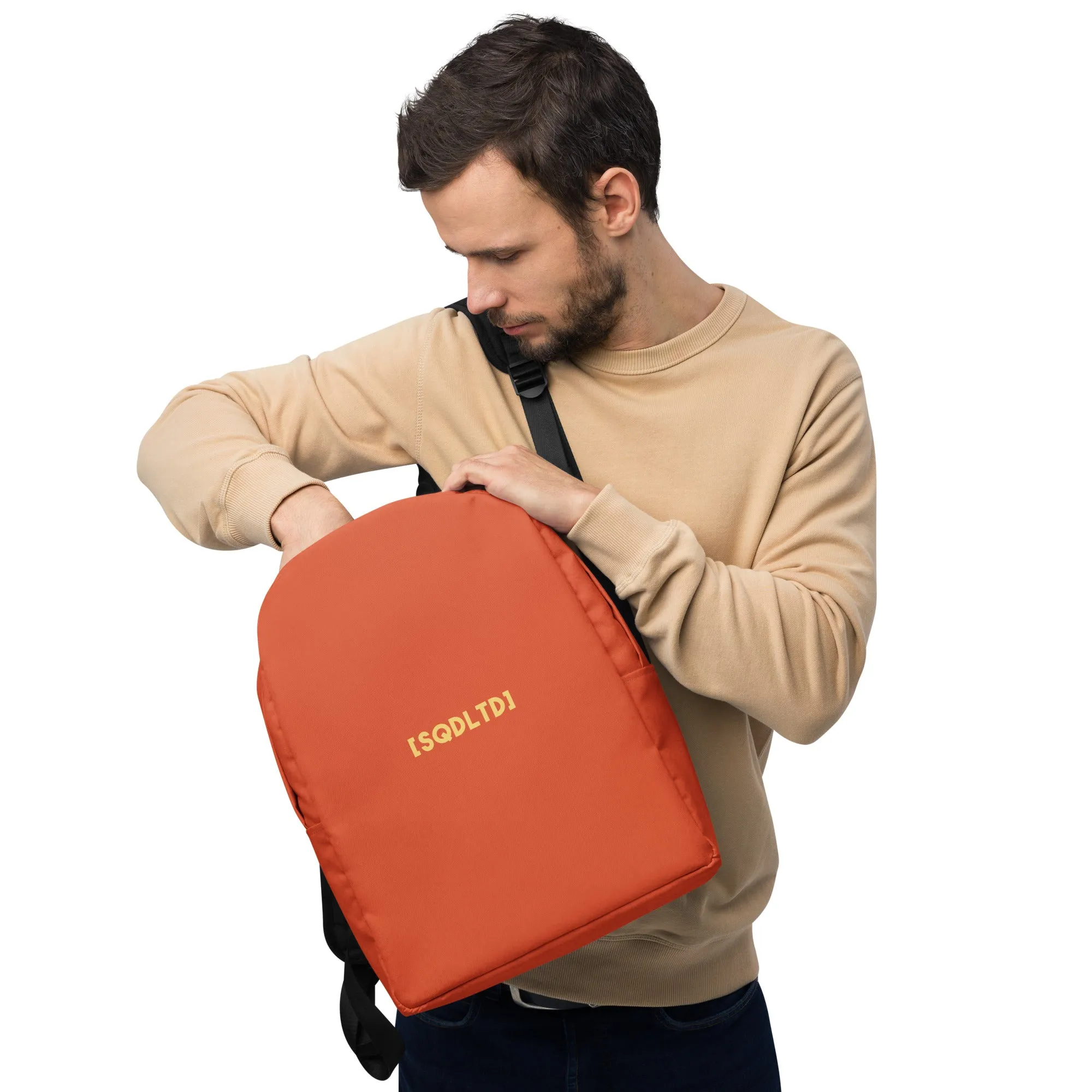 Sqdltd SP24 Minimalist Backpack Orangeade