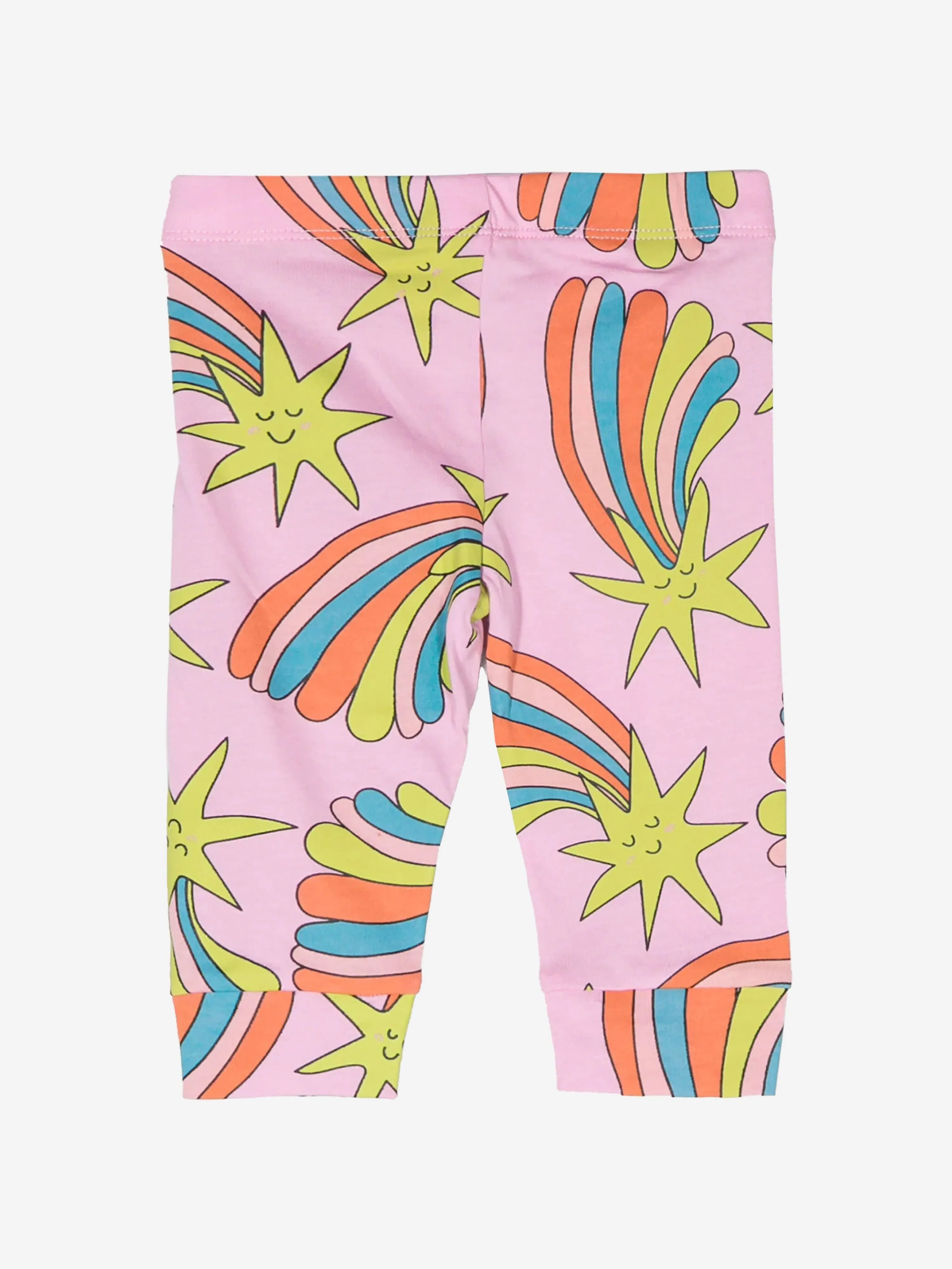 Stella McCartney Baby Girls Shooting Star Leggings in Pink