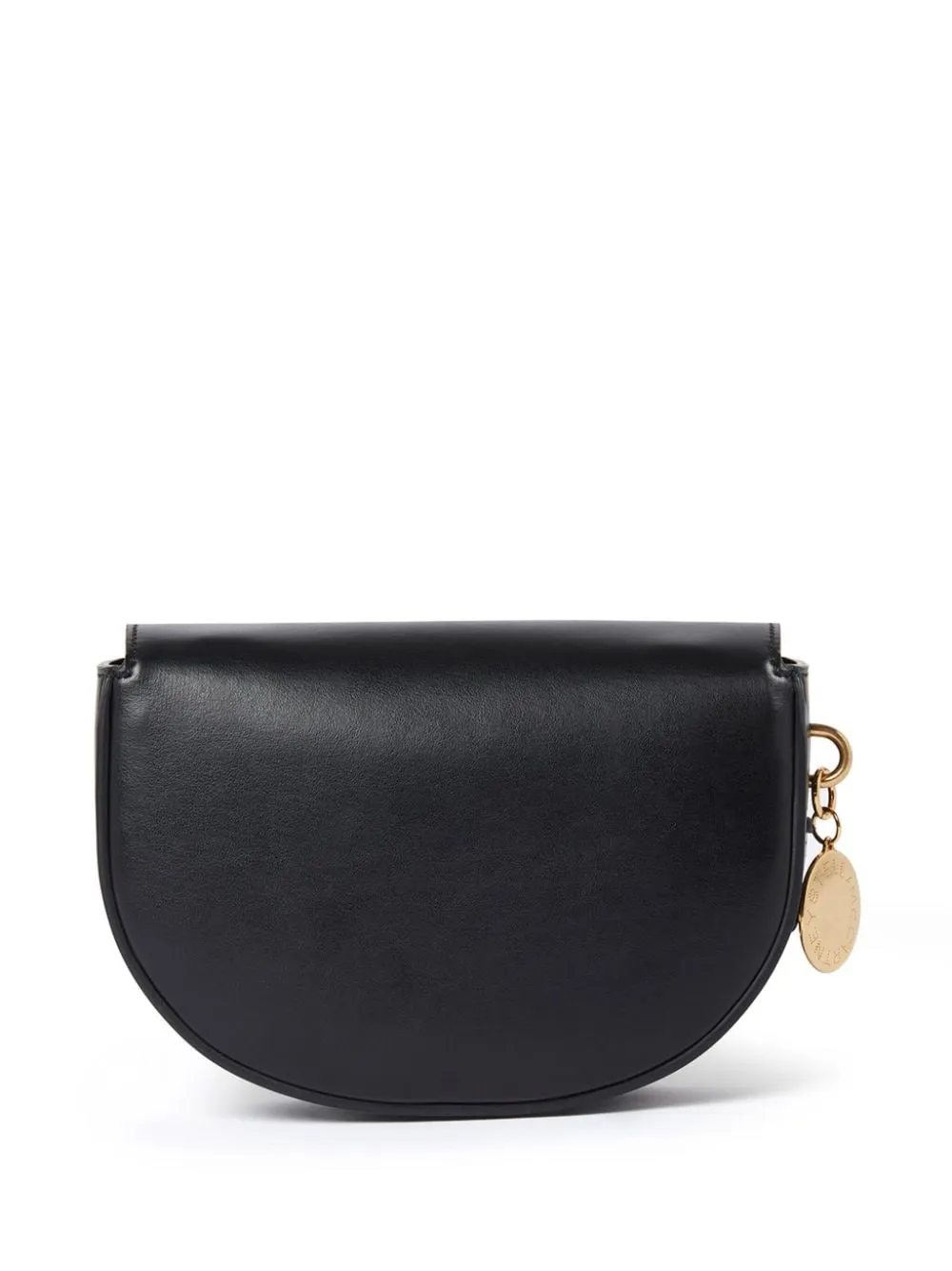 STELLA MCCARTNEY Chic Black Crossbody with Gold-Tone Accents