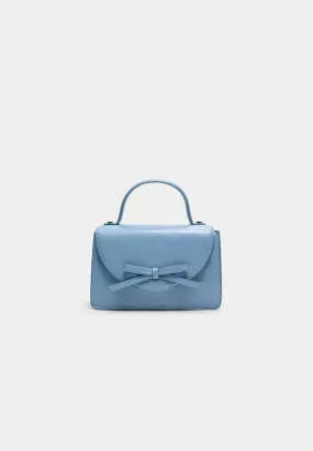 Stradivarius Crossbody bag with bow detail  Blue OS