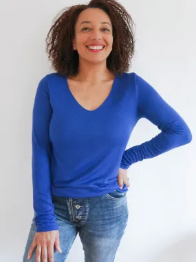 Susie Top Royal Blue