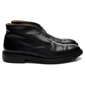 'Tasmania' Black Leather Chukka Boots UK 9 F