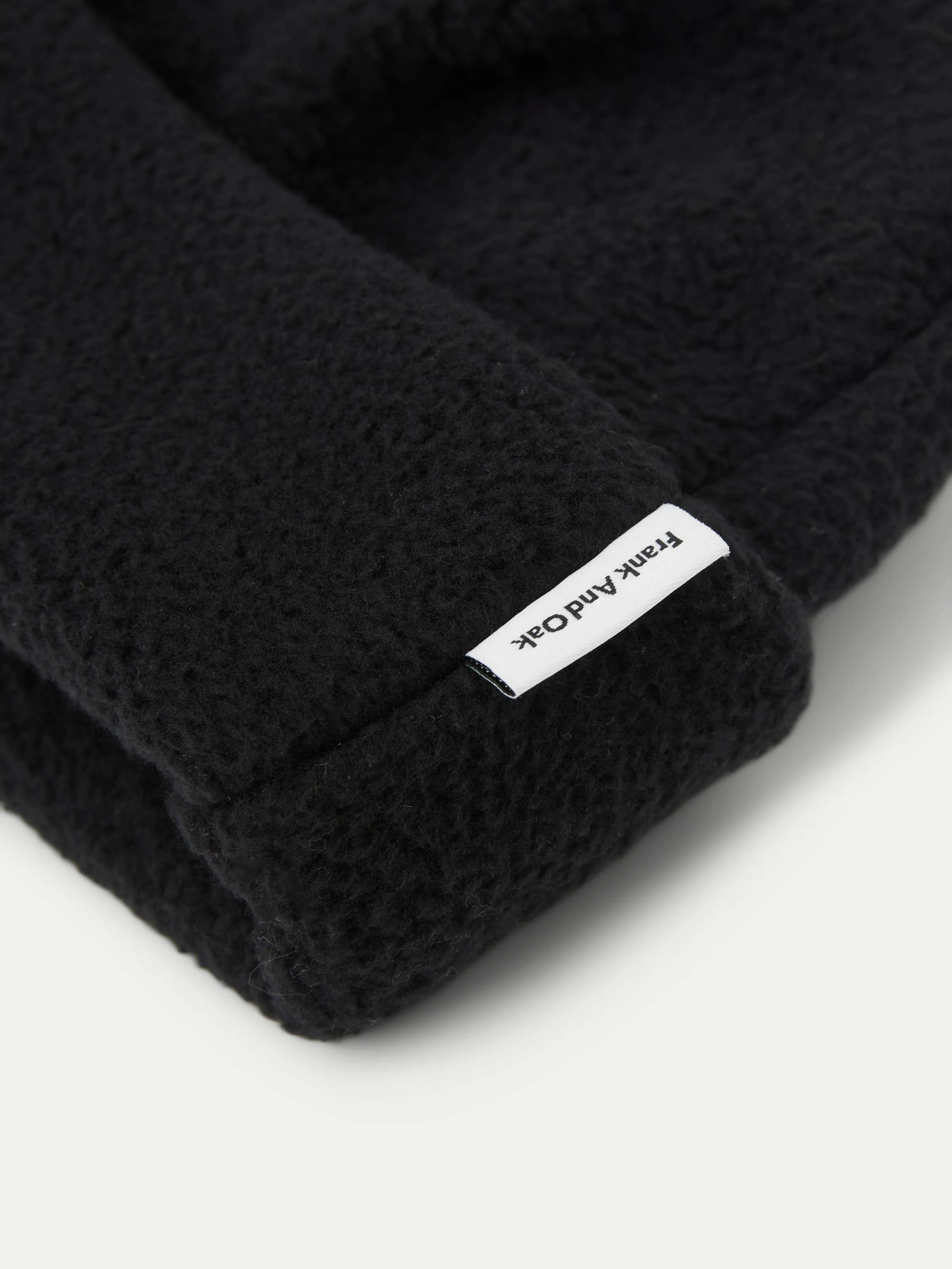 The Polar Fleece Beanie in Black