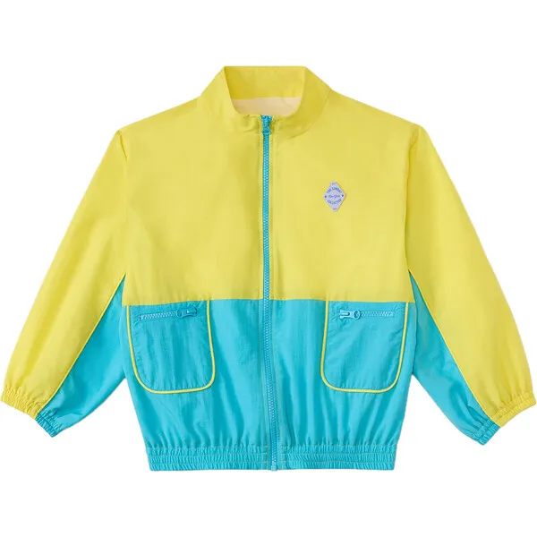 The Sunday Collective Retro Colorblock Windbreaker