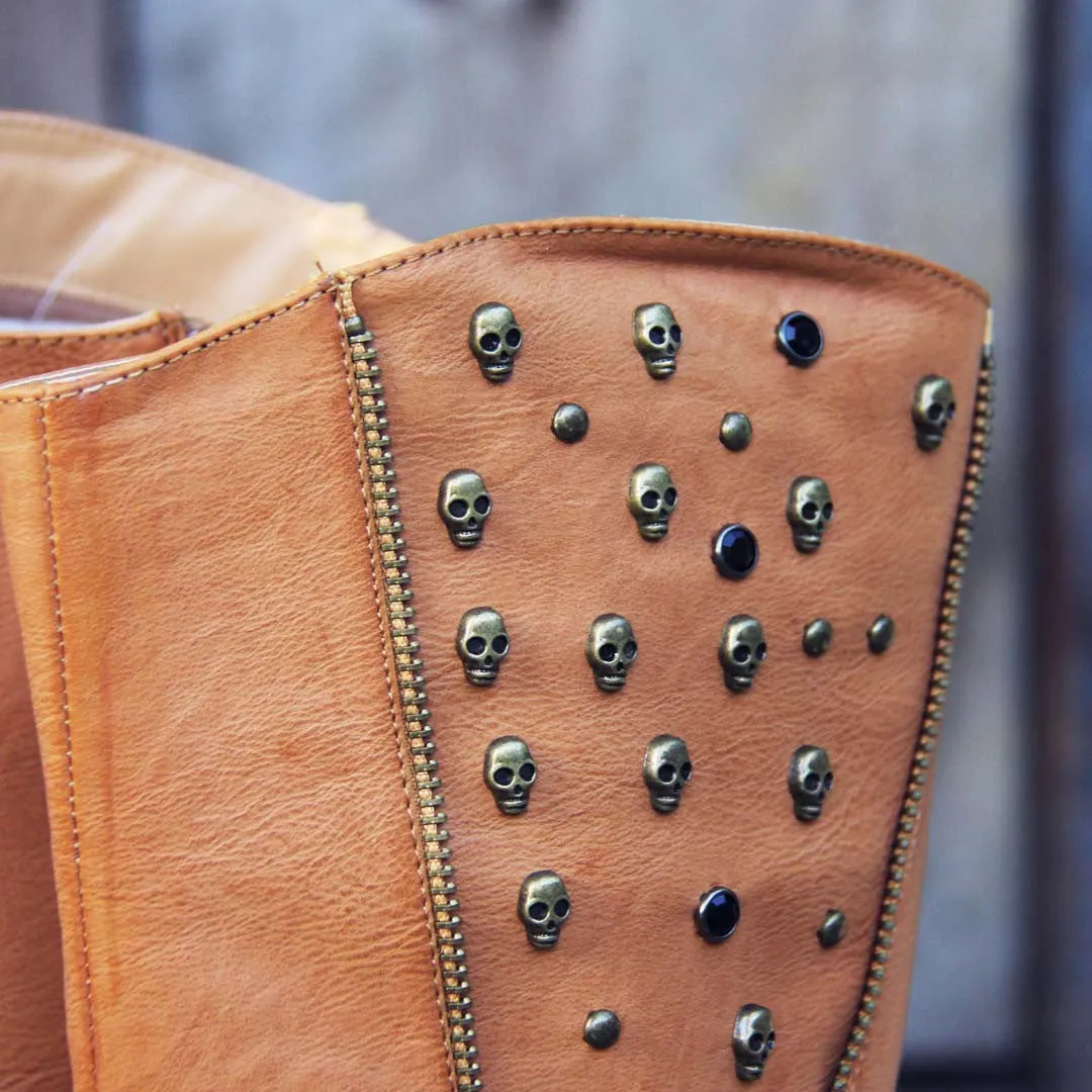 The Tucker Studded Campus Boots