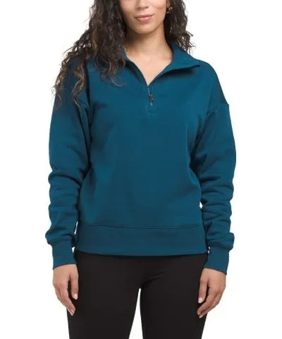 Tj Maxx Cozy Fleece Half Zip Sweatshirt