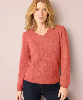 Toasty Thermal Pointelle Jumper