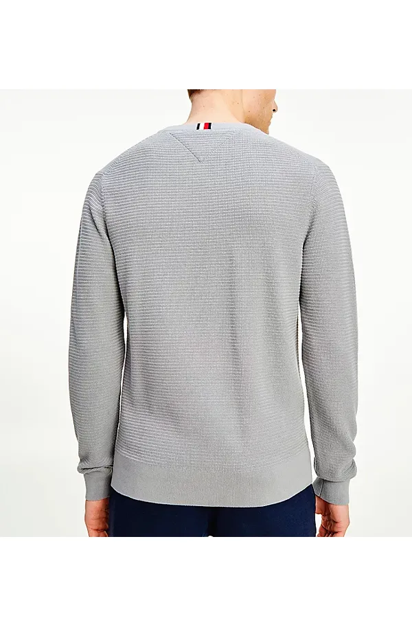 Tommy Hilfiger Essential Knit Pullover Grey