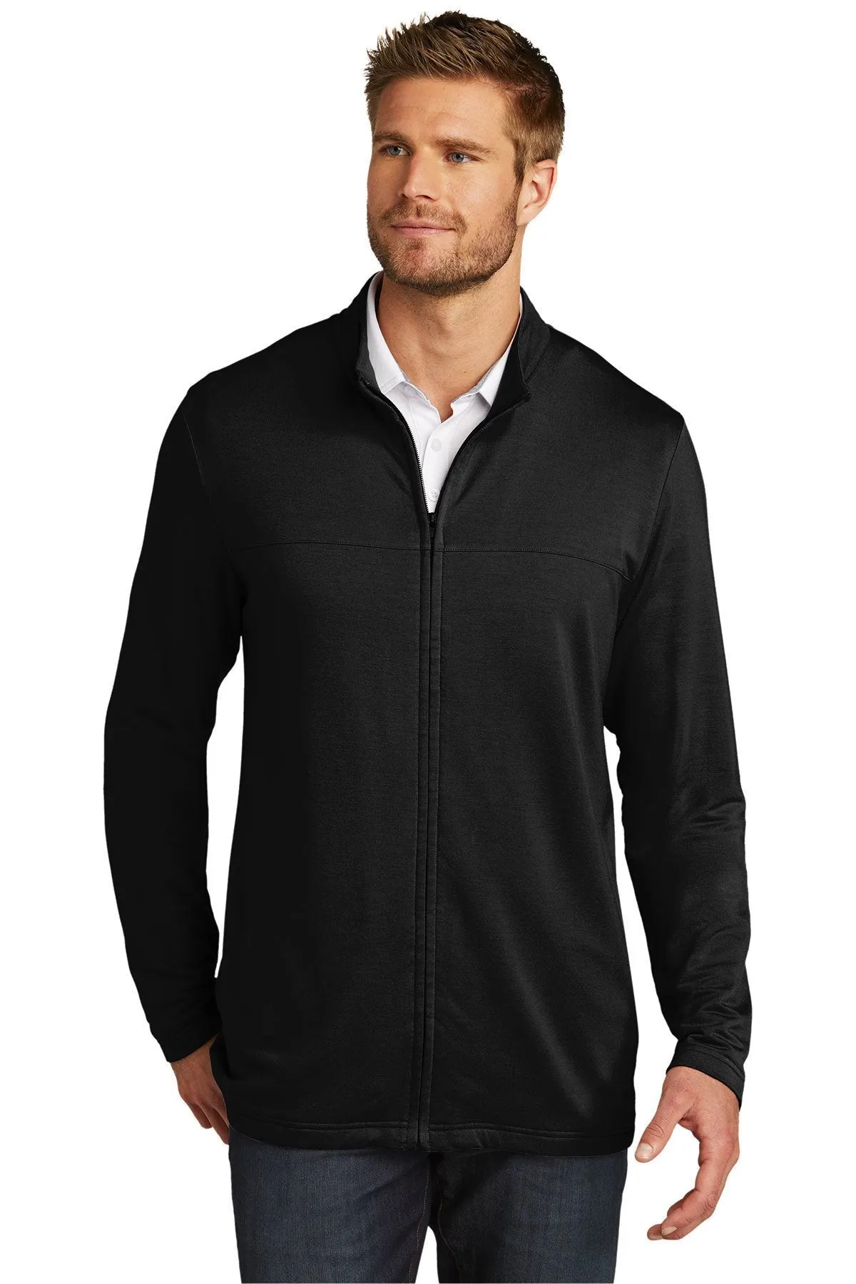 TravisMathew Newport Full-Zip Fleece TM1MU420 Black