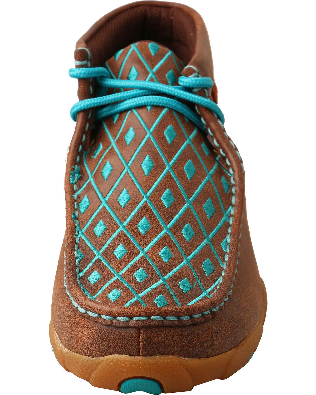 Twisted X Women's Diamond Embroidered Chukka Driving Mocs