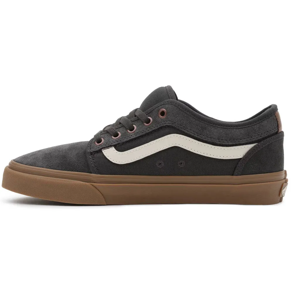 Vans Chukka Low Sidestripe Trainers - Dark Grey/Gum