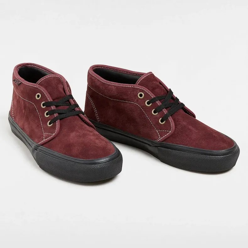 Vans Skate Chukka (Dark Red/Black)