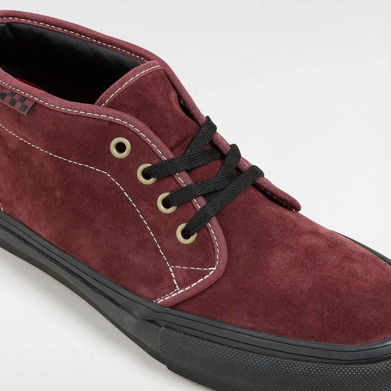 Vans Skate Chukka (Dark Red/Black)