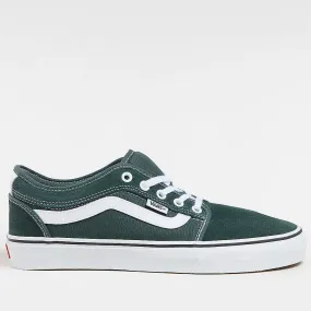 Vans Skate Chukka Low Sidestripe Trainers Green Gables/True White