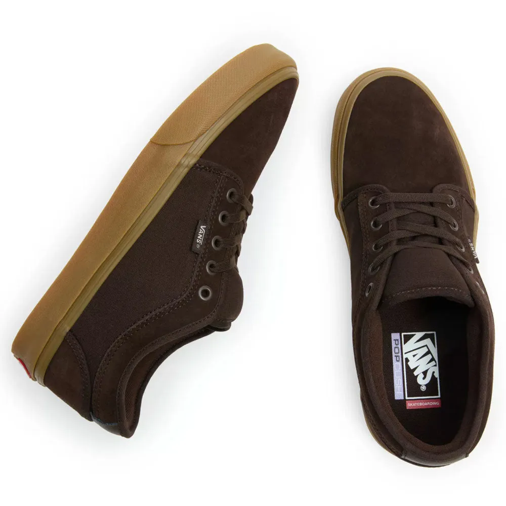 Vans Skate Chukka Low Trainers - Dark Brown/Gum