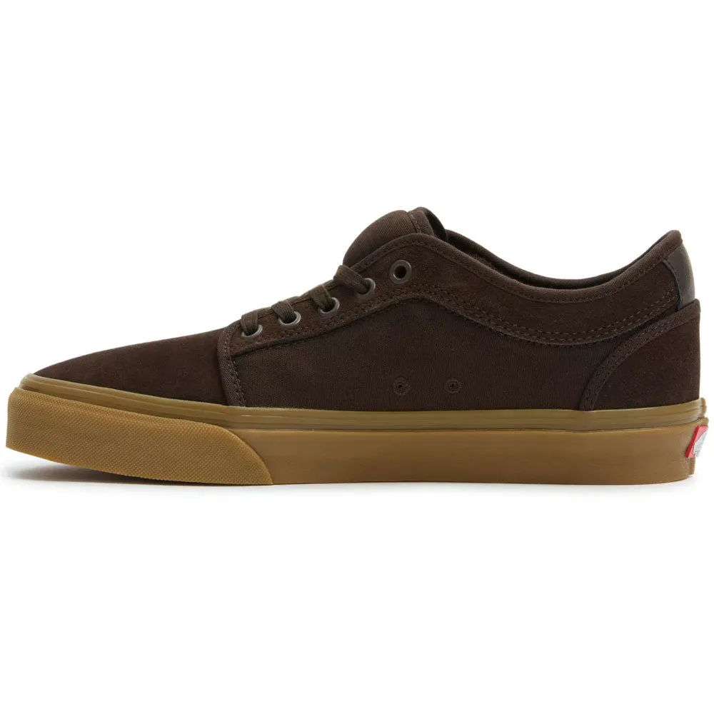 Vans Skate Chukka Low Trainers - Dark Brown/Gum