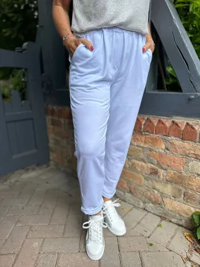 White Comfort Fit Jogger Amara