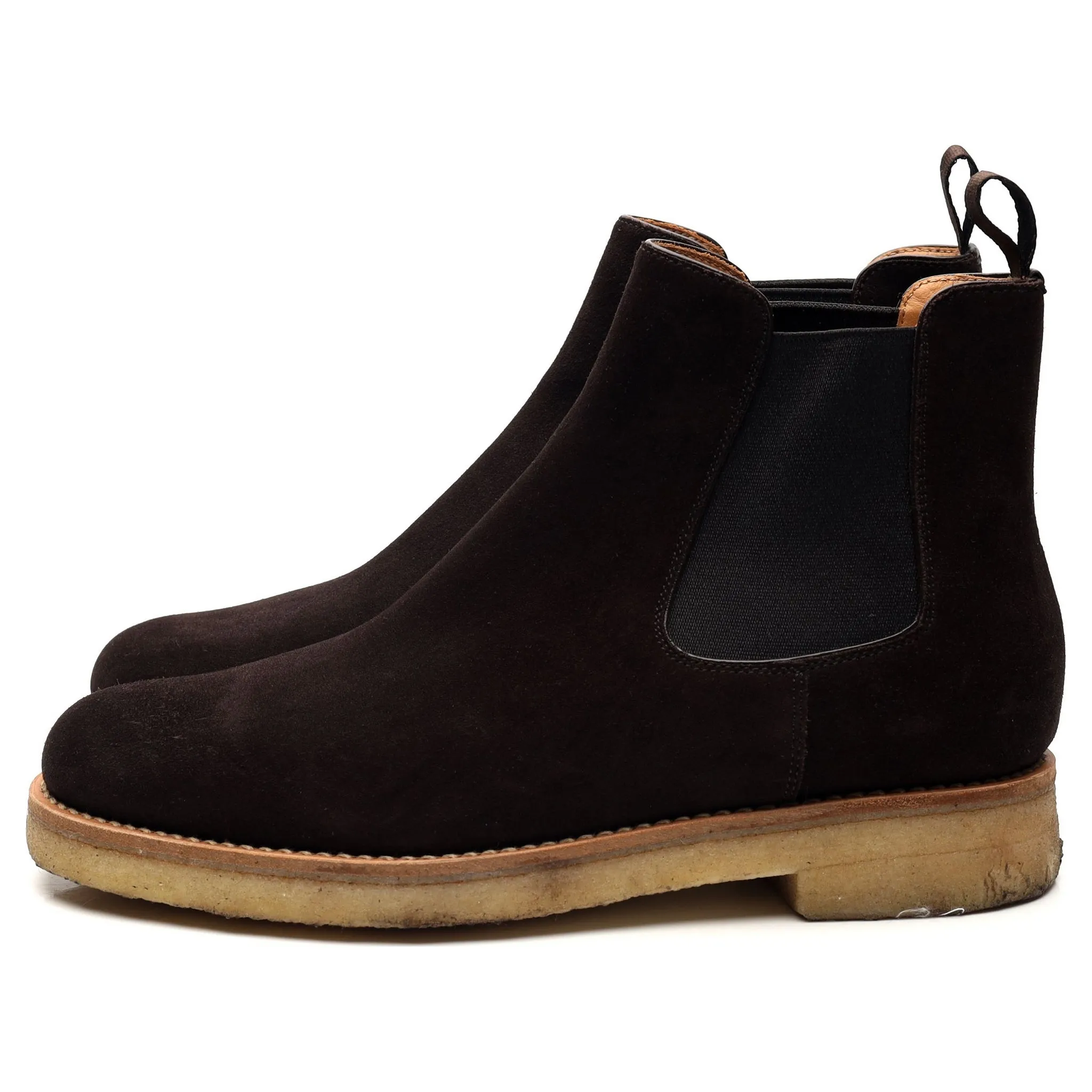 Women's 'Greenock' Dark Brown Suede Chelsea Boots UK 4.5 EU 37.5