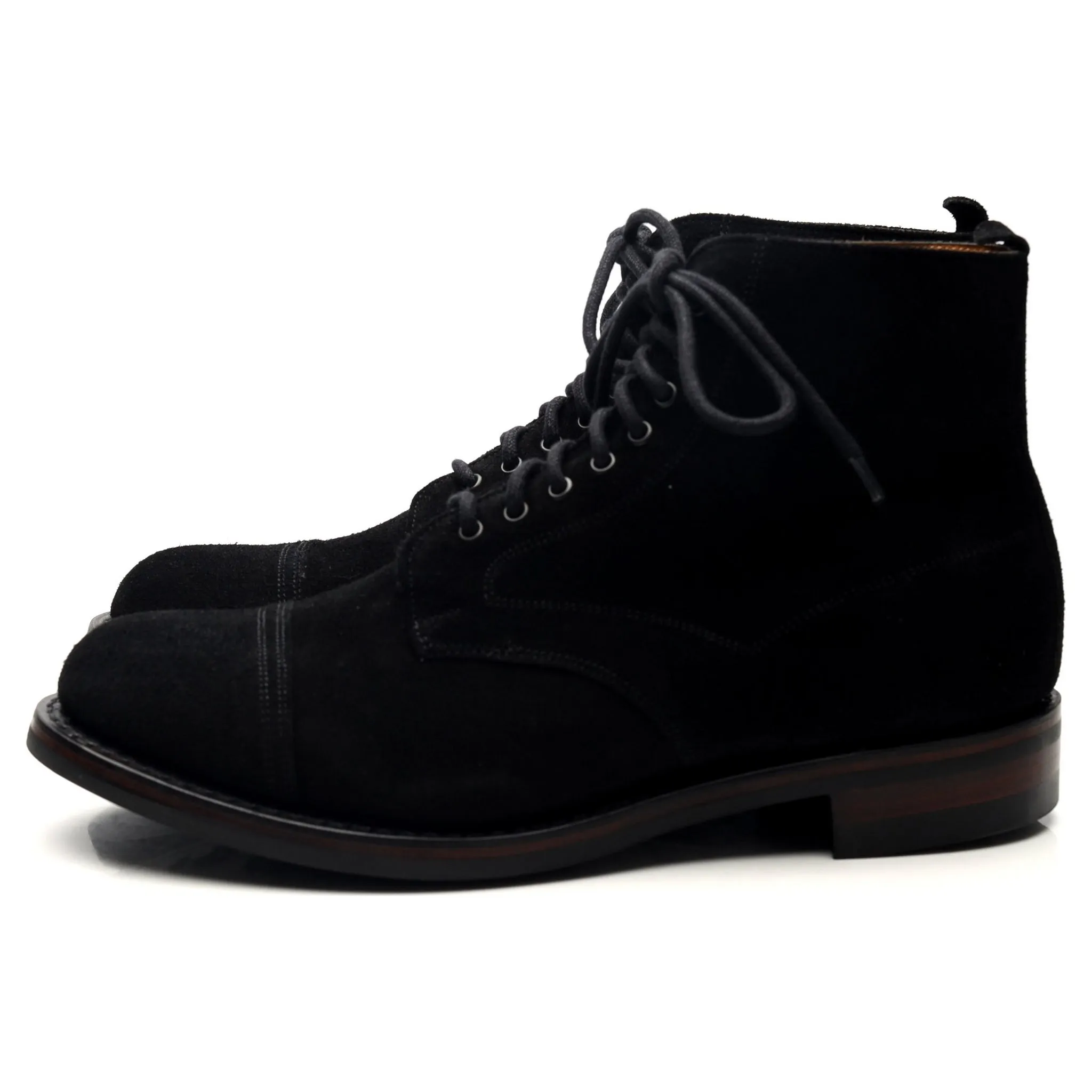 Women's 'Jess' Black Suede Boots UK 6.5 D