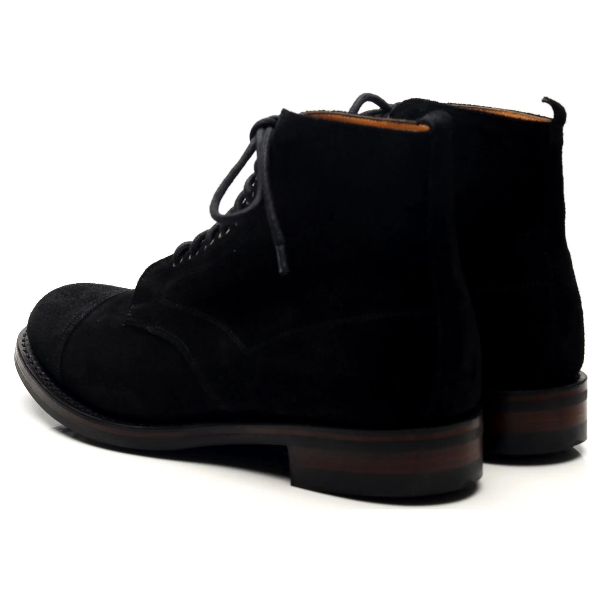 Women's 'Jess' Black Suede Boots UK 6.5 D