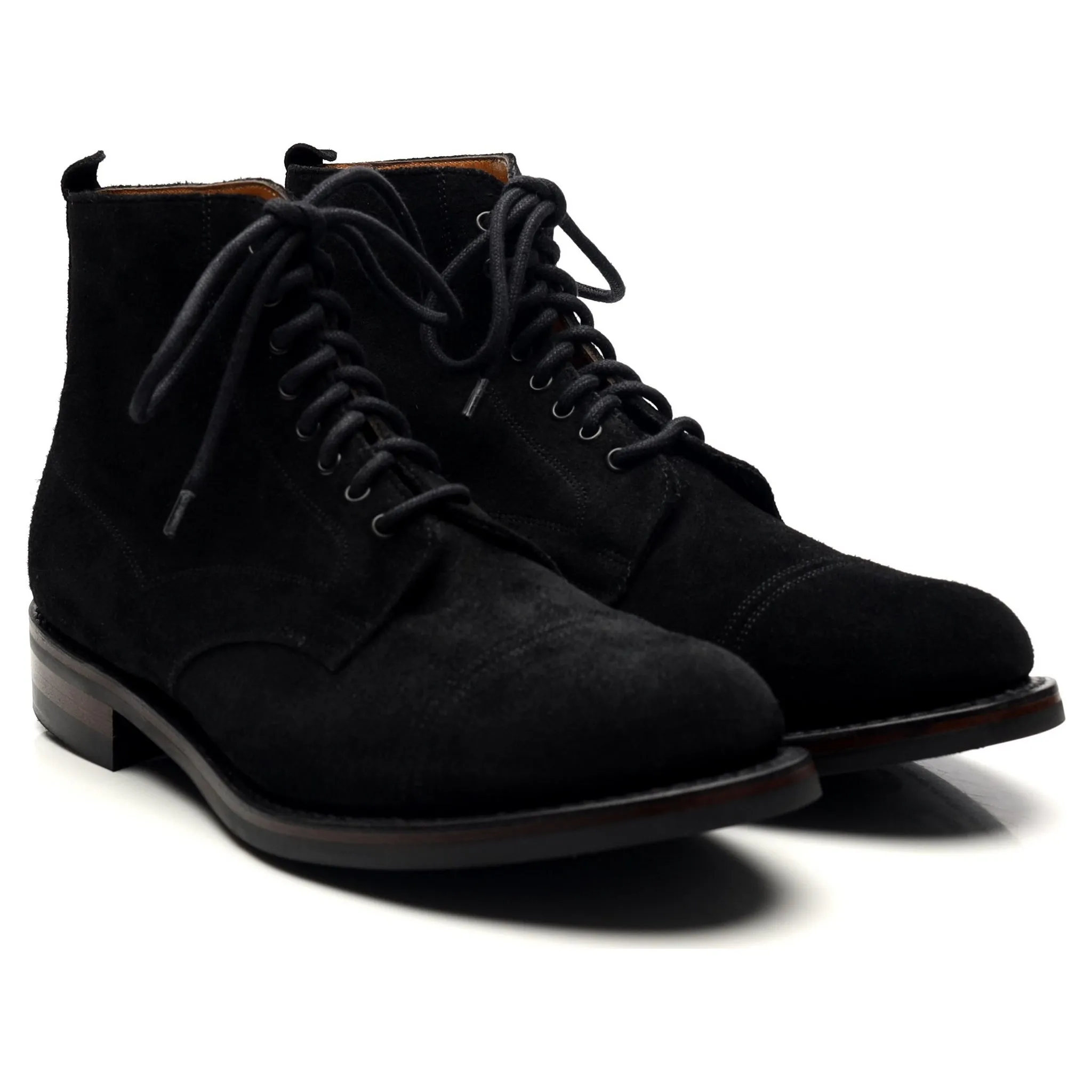 Women's 'Jess' Black Suede Boots UK 6.5 D