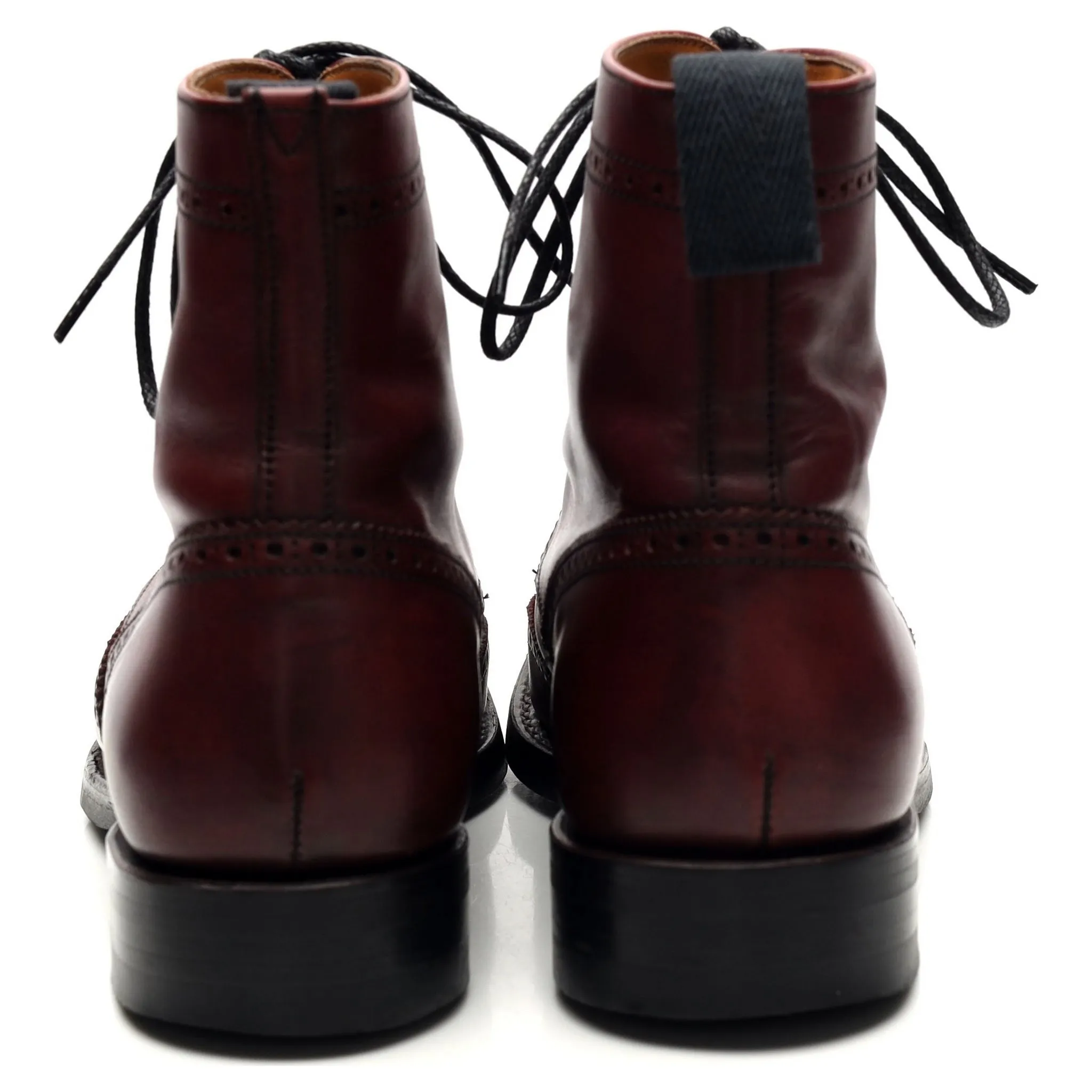 Women's Toast Burgundy Leather Boots UK 7 D