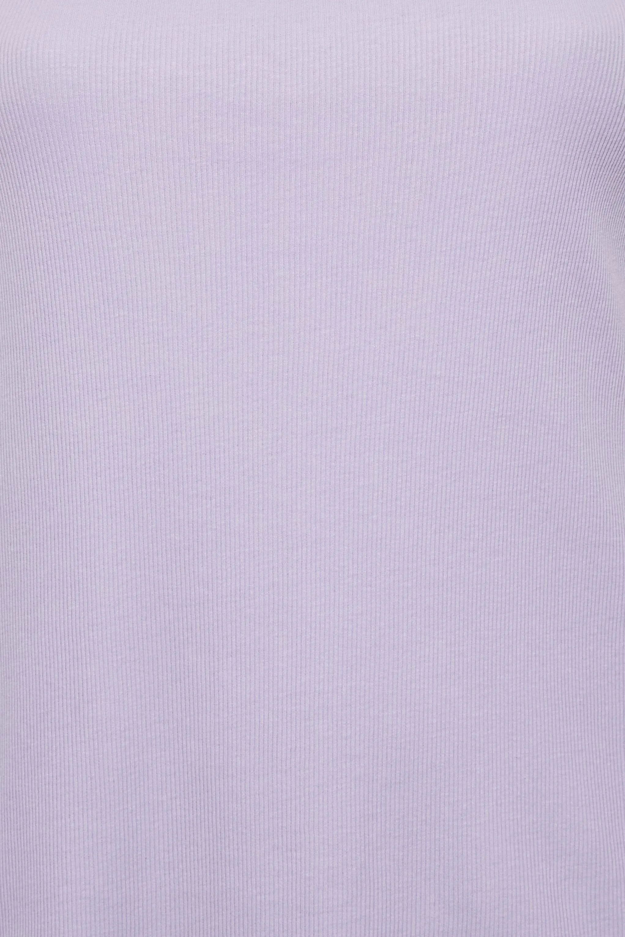 YOURS Curve Lilac Purple Ribbed Racer Back Vest Top