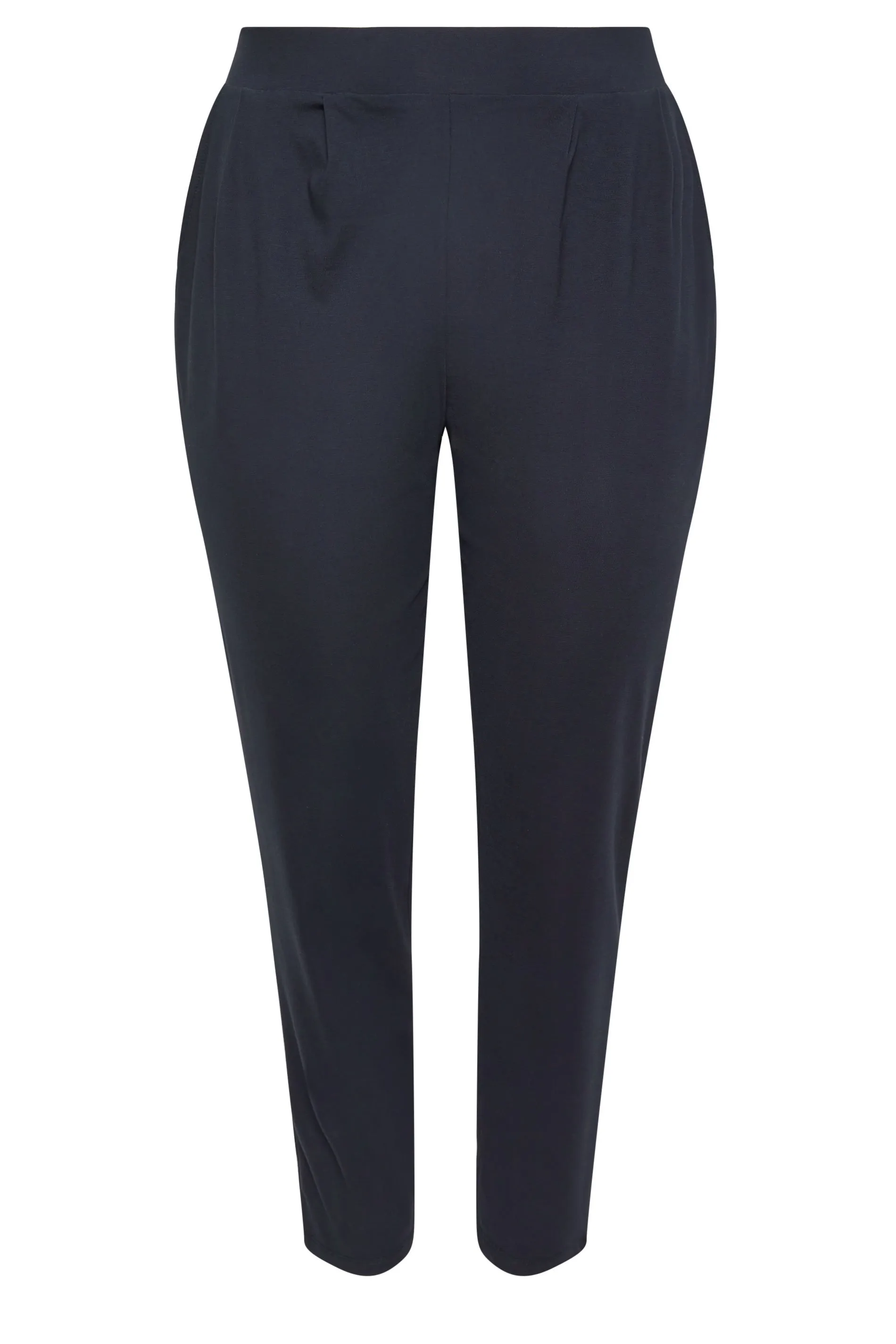 YOURS Curve Navy Blue Stretch Joggers