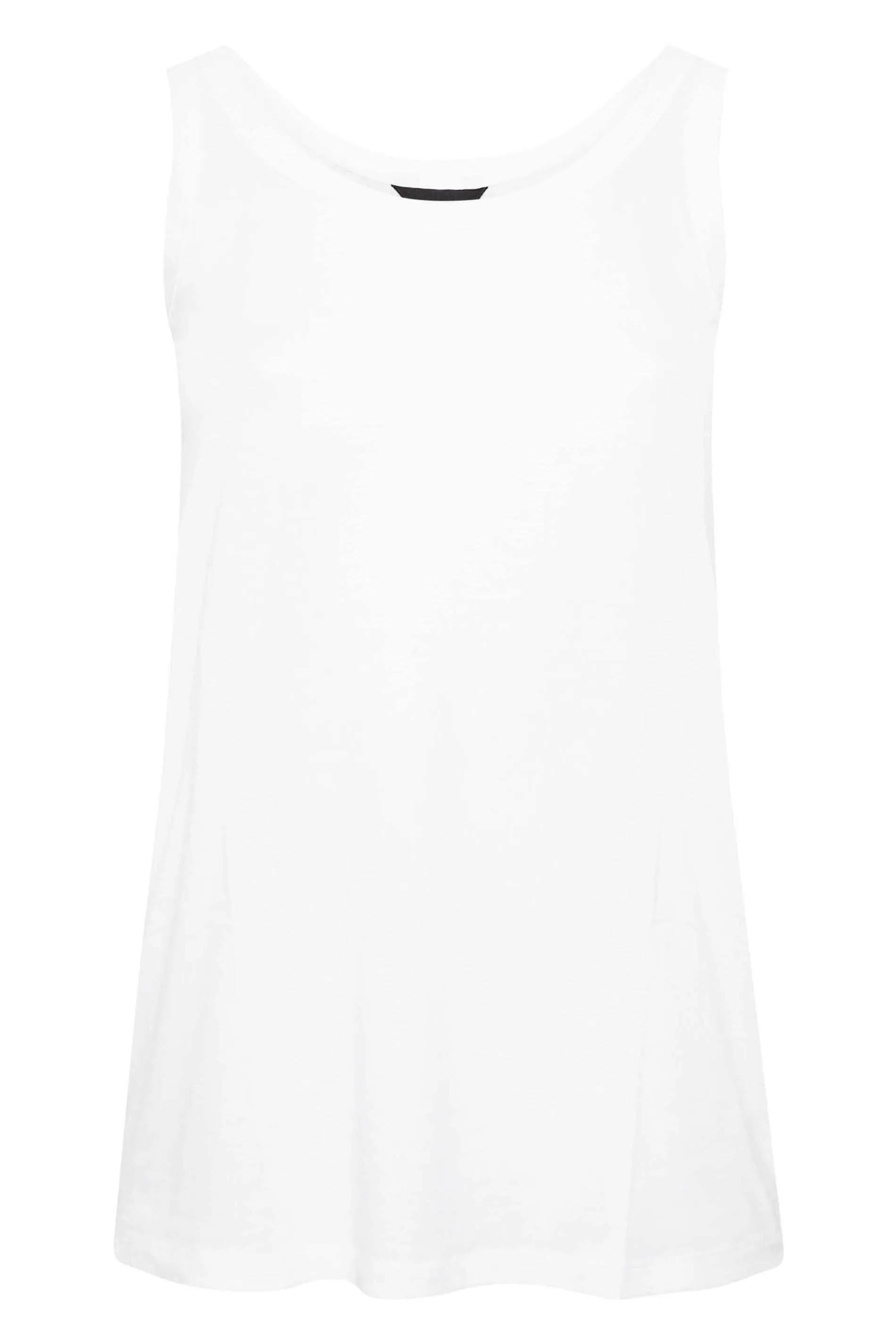 YOURS Curve White Vest Top