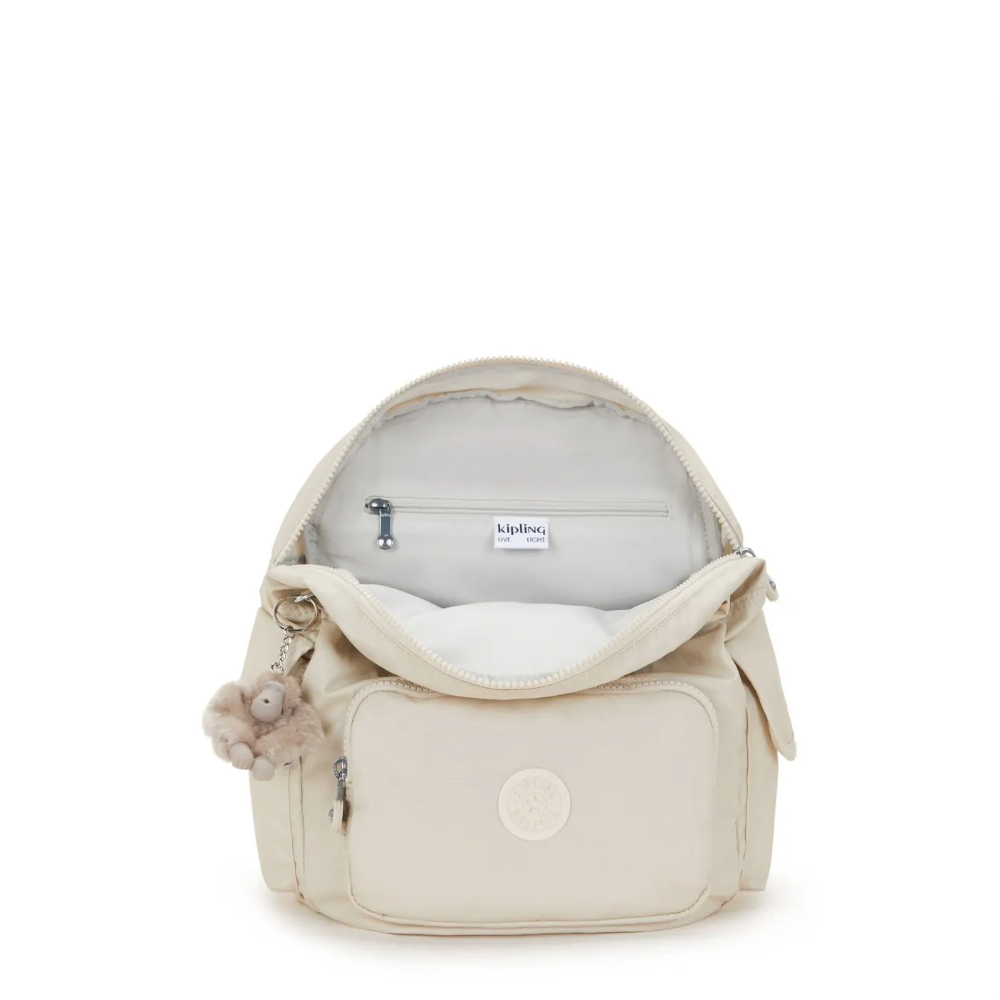 ZAINO KIPLING DONNA CITY PACK S BEIGE PEARL 27X33,5X19CM KPK156413KA1